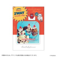 #日本出版販売(国内販売のみ）  mojojojo Diner 2WAY アクリルクリップ  アイスクリームサンデー IP634095