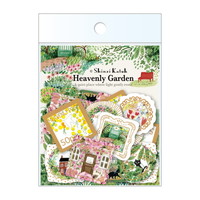 #シール堂 シール きらぴかフレークシール  Heavenly Garden ks-fs-50006