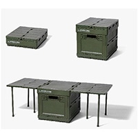 #エルコミューン 生活雑貨 マルチBOX  OLIVE AMP-ST008