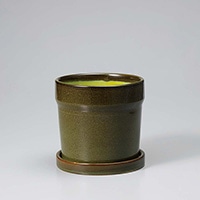 #エルコミューン 植木鉢 カウニス  Green KNS-003