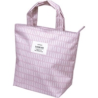 #エルコミューン 保冷トートバッグ LAURIER 保冷ランチトート L  Rectangle Lilac CLB-724