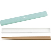 #エルコミューン お箸箱セット LAURIER TWO-TONE CHOPSTICKS SET   Powder Blue LNC-130