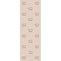 #エルコミューン ブックマーク ミニミニ　クリアブックマーク  Dog BMK-013