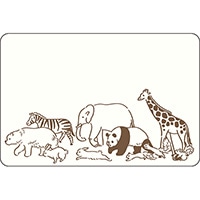 #エルコミューン ミニカード アララ　ミニカード  animals ALA-001