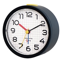 #エルコミューン アラームクロック BHS GENE ALARM CLOCK Bayer Alarm RO  BK DCL-008