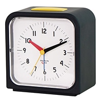 #エルコミューン アラームクロック BHS GENE ALARM CLOCK Universal Alarm   BK DCL-010