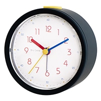 #エルコミューン アラームクロック BHS GENE ALARM CLOCK Pro L Alarm   BK DCL-012