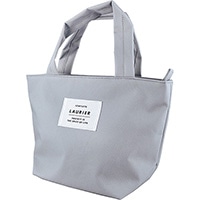 #エルコミューン ランチ小物 ローリエ・保冷ランチトート Ｍ Light Gray CLB-428