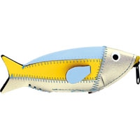 #エルコミューン 周辺小物 Mini Fish Case  Gold&Sky FC-35
