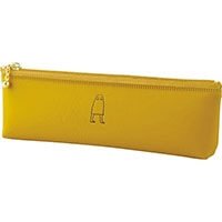 #エルコミューン ペンケース ワンポイント・ペンケース  Medjed Mustard PPC-082