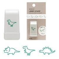 #エルコミューン 印章用品 デコループスタンプ  Dinosaur STP-002