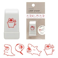 #エルコミューン 印章用品 デコループスタンプ  Kigurumi STP-003