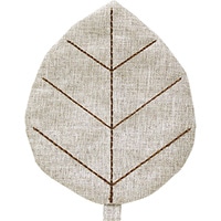 #エルコミューン キッチン雑貨 リーフコースター  Beige KIN-102