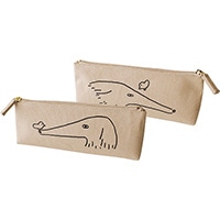 #エルコミューン 収納用品 キャンバスペンケース  Borzoi CPC-039