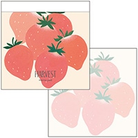 #エルコミューン メモ スクエアメモパッド  Strawberry MMP-031