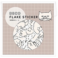 #エルコミューン シール デコフレークシール  Tickle FLS-003