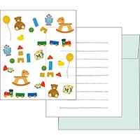 #エルコミューン レター ハッテ レターセット  Toy LTS-123