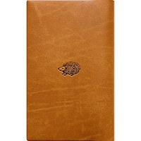 #エルコミューン 読書関連小物 ワンポイントブックカバー  新書サイズ Hedgehog PBC-030