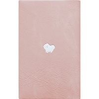 #エルコミューン 読書関連小物 ワンポイントブックカバー  新書サイズ dog PBC-033