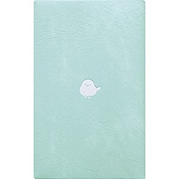 #エルコミューン 読書関連小物 ワンポイントブックカバー  新書サイズ Shimaenaga PBC-034