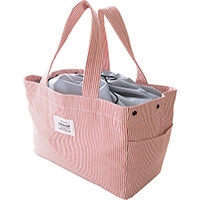 #エルコミューン 生活雑貨 リーフレッツ･保冷ショッピングバッグ  Red CLB-231