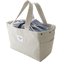 #エルコミューン 生活雑貨 リーフレッツ･保冷ショッピングバッグ  Gray CLB-232