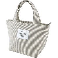 #エルコミューン 身辺雑貨 リーフレッツ･保冷ランチトートＭ  Gray CLB-432