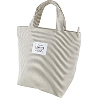 #エルコミューン 身辺雑貨 リーフレッツ･保冷ランチトートＬ  Gray CLB-732
