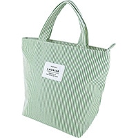 #エルコミューン 身辺雑貨 リーフレッツ･保冷ランチトートＬ  Green CLB-733