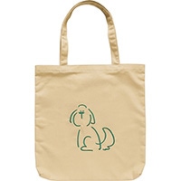 #エルコミューン 身辺雑貨 キャンバストートバッグ  Dog CTB-027
