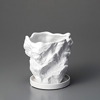 #エルコミューン 生活雑貨 Crag･Pot M White TRCG-002