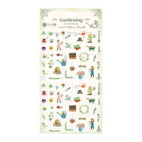 #シール堂 シール シートシール  Gardening ks-ss-10009