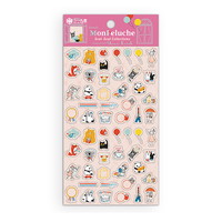 #シール堂 シール シートシール  Kawaii Mon Peluche ks-ss-10017