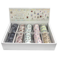 #シール堂 マスキングテープ きらぴかマスキングテープ 什器セット  ks-st-60075