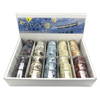 #シール堂 マスキングテープ 宮沢賢治幻燈館きらぴかマスキングテープ 什器セット  ks-st-60076