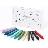 【Satellite Crayon Project】（実店舗のみ販売可能）湖のクレヨン 宇宙から撮影した地球の色　12色 CRA003