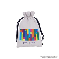 #Old Resta(国内販売のみ) カラー巾着 (M) サクラクレパス クーピー柄  サクラクレパスクレパス柄 OR463595