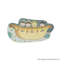 #日本出版販売(国内販売のみ） カード ダイカットポストカード・まる子とコジコジ  船 IP465797