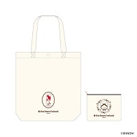 #日本出版販売(国内販売のみ） 身辺小物 トートバッグ・くまのがっこう ポーチ付 アップルジャッキー IP466114