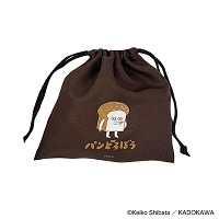 #komamono 身辺小物 巾着・パンどろぼう  ブラウン IP466138