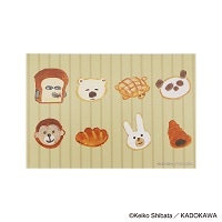 #日本出版販売(国内販売のみ） レター ダイカットポストカード・パンどろぼう  もりのパンや IP466466