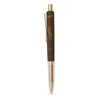 #Hmmm!?＆Greeful ボールペン Greeful ボールペン 0.7mm ブラウン×ベージュ GR468194