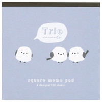 #ラボクリップ メモ トリオ／メモ 3柄×60枚 ｼﾏｴﾅｶﾞ TRME01-SM