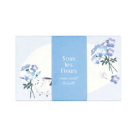 #ラボクリップ レター スーレフルール･ミニカード 8枚入 ブルー A26-SFMC-BL