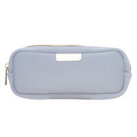 #ラボクリップ OA関連小物 ラリュール･スリムケーブルポーチ メッシュポケット付 ベビーブルー A26-LLCP-BL