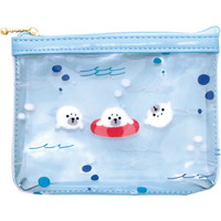 #ラボクリップ 身辺雑貨 トリオ水族館･ミニケース  ゴマフアザラシ B26-TRMC-GA