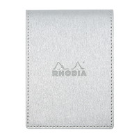 #クオバディス・ジャパン(国内販売のみ） カバー付きメモ メタリックＰＵレザーカバーＮｏ１１ A7 シルバー cfmtpu11sv