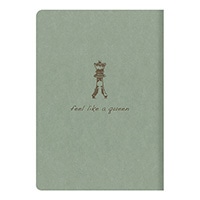 #クオバディス・ジャパン(国内販売のみ） ノート フライングスピリット糸綴じノート A5横罫 クイーン cf107536a