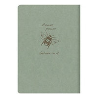 #クオバディス・ジャパン(国内販売のみ） ノート フライングスピリット糸綴じノート A5横罫 ハチ cf107536c