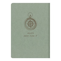 #クオバディス・ジャパン(国内販売のみ） ノート フライングスピリット糸綴じノート A5横罫 コンパス cf107536e